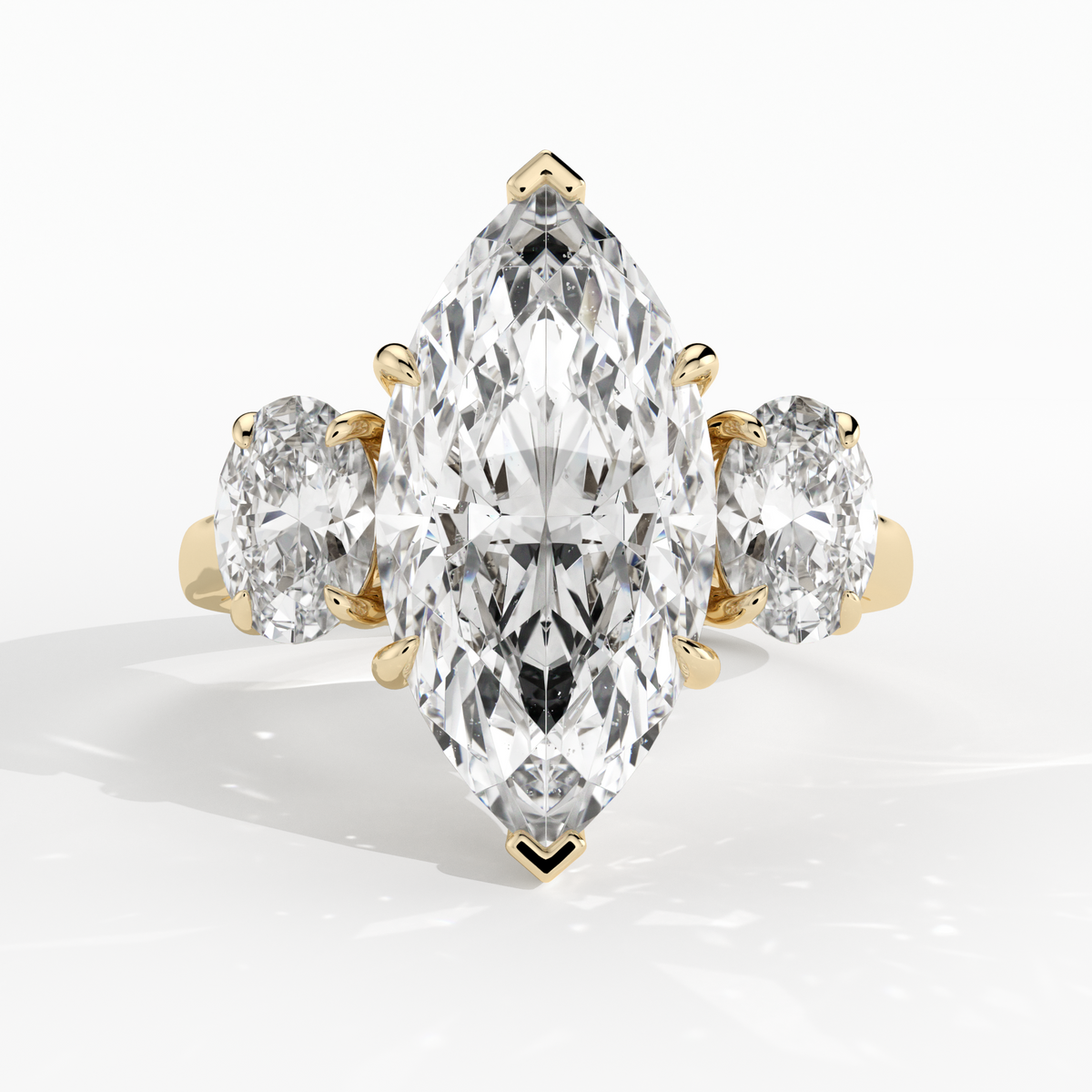 New-Orion Marquise 3ct 18YG