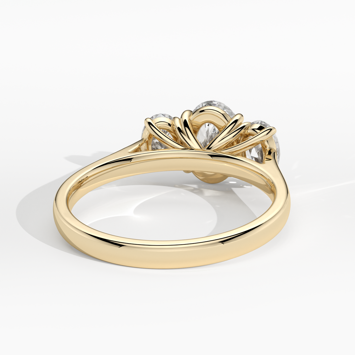 New-Orion Oval 1ct 18YG
