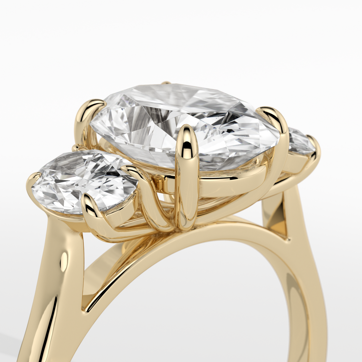 New-Orion Oval 2ct 18YG