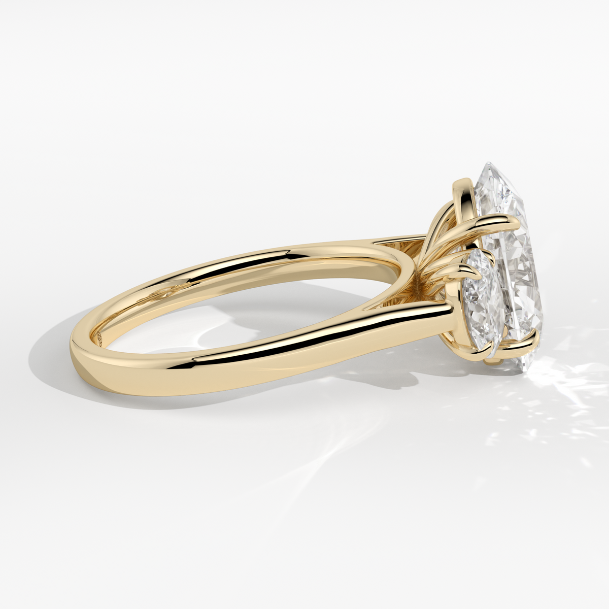 New-Orion Oval 3ct 18YG