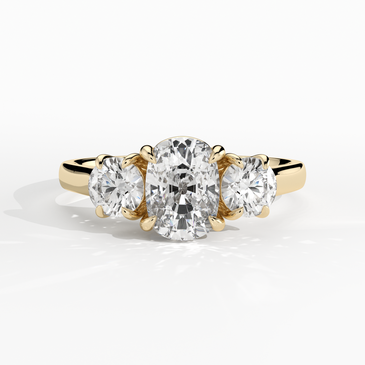 New-Solace Cushion 1ct 18YG