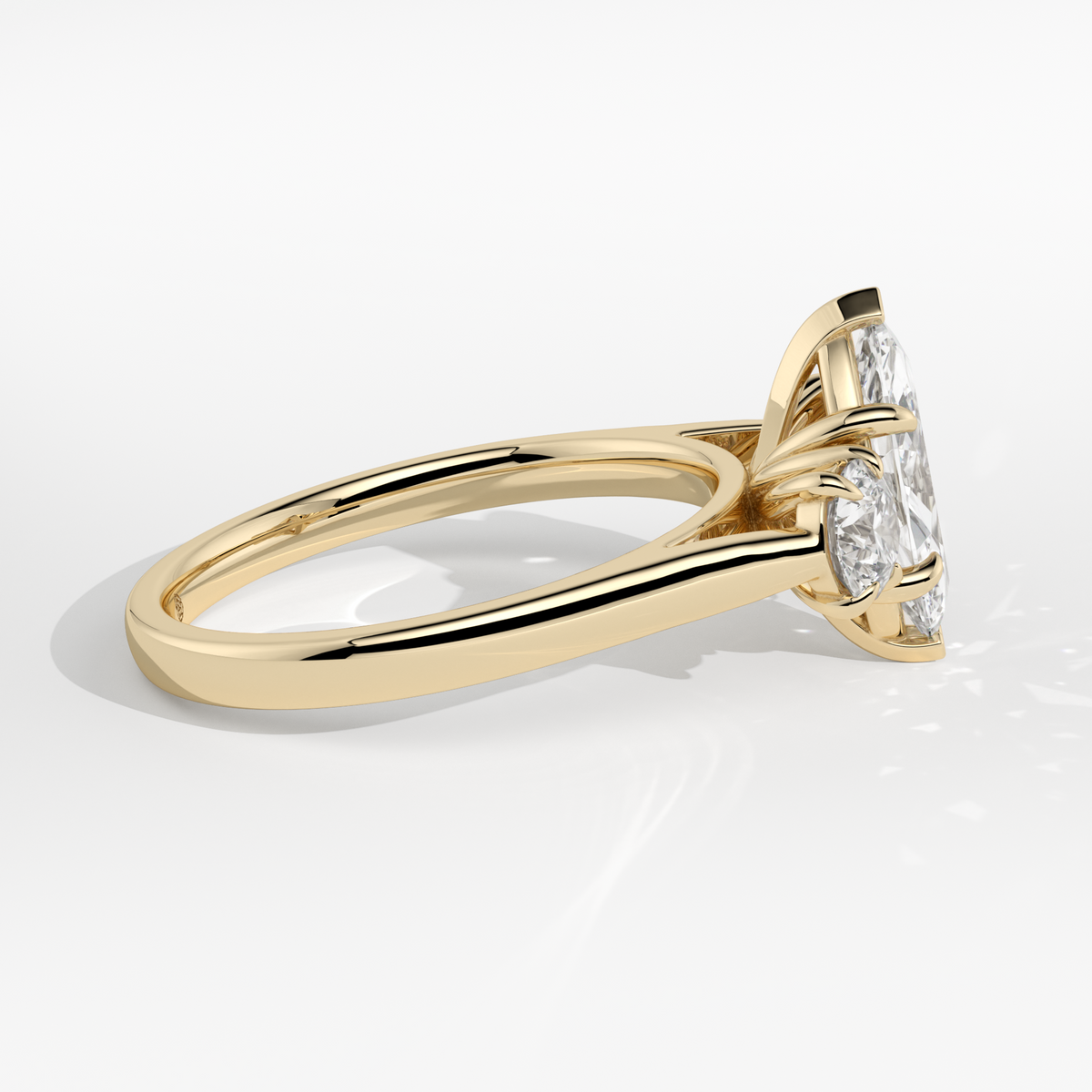 New-Solace Marquise 1ct 18YG