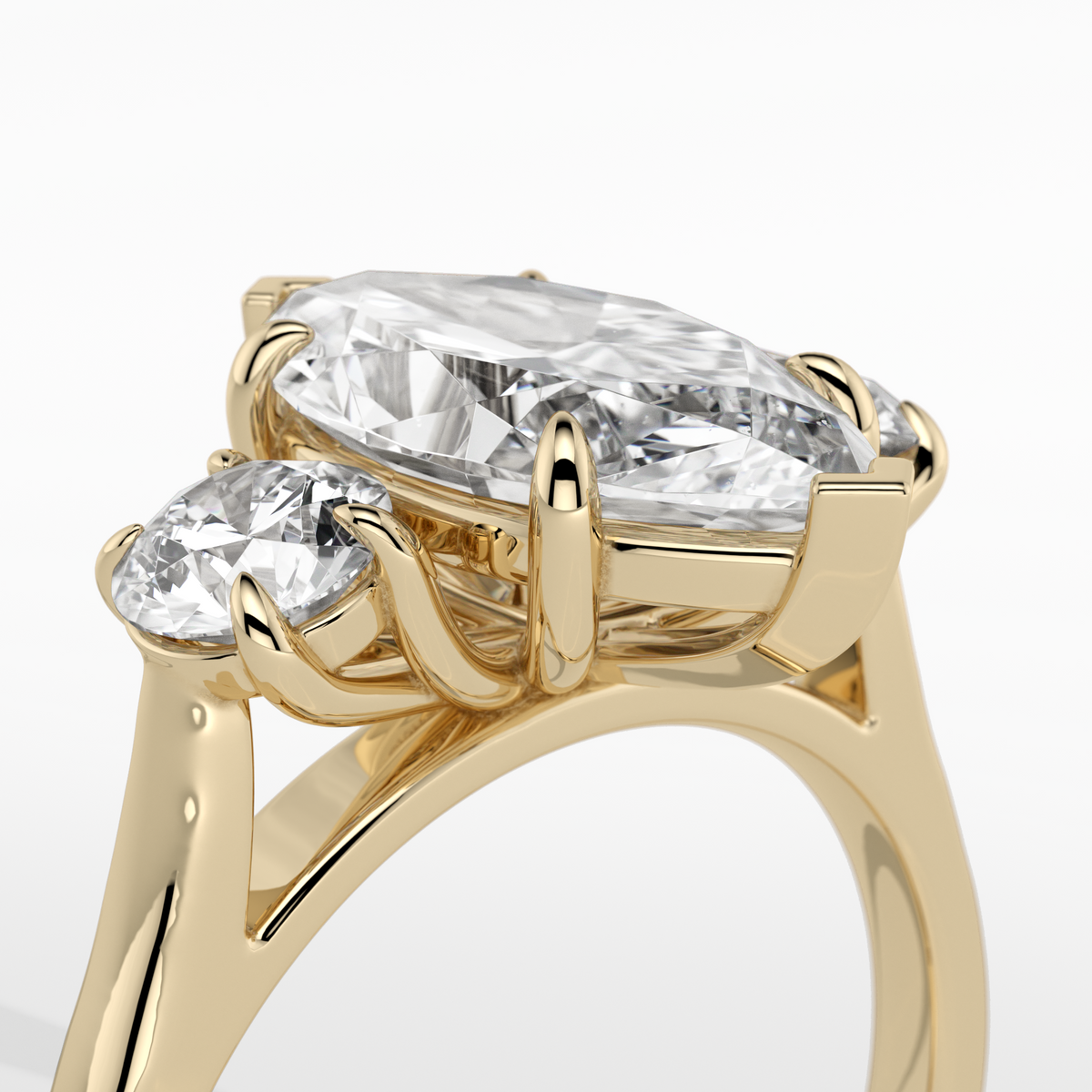 New-Solace Marquise 2ct 18YG