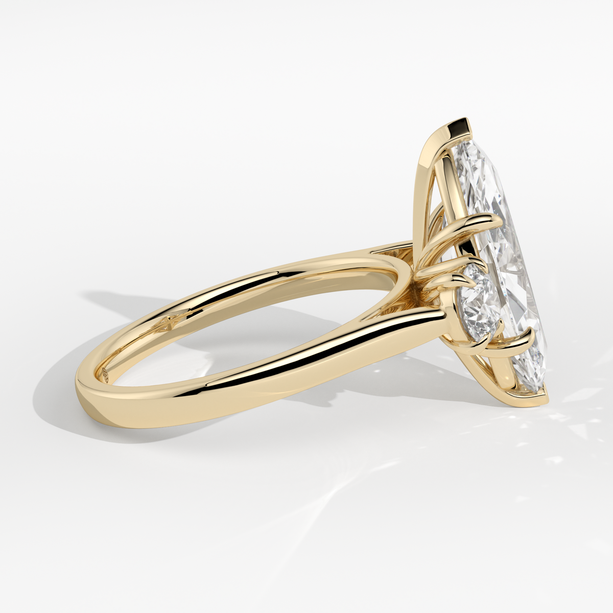 New-Solace Marquise 3ct 18YG