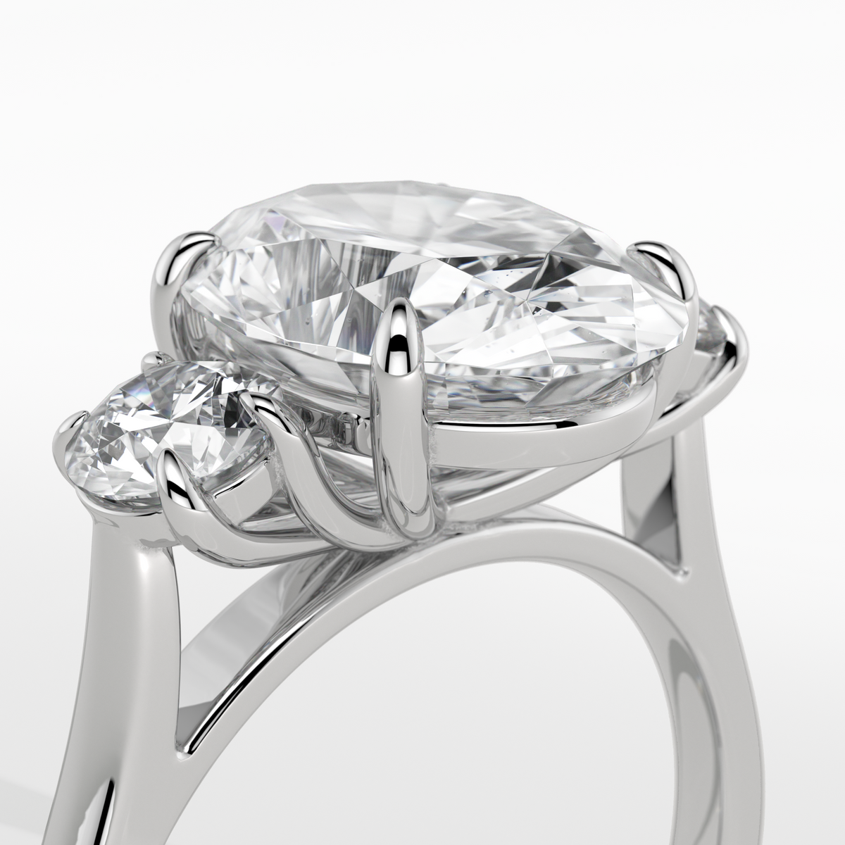 New-Solace Oval 3ct PL