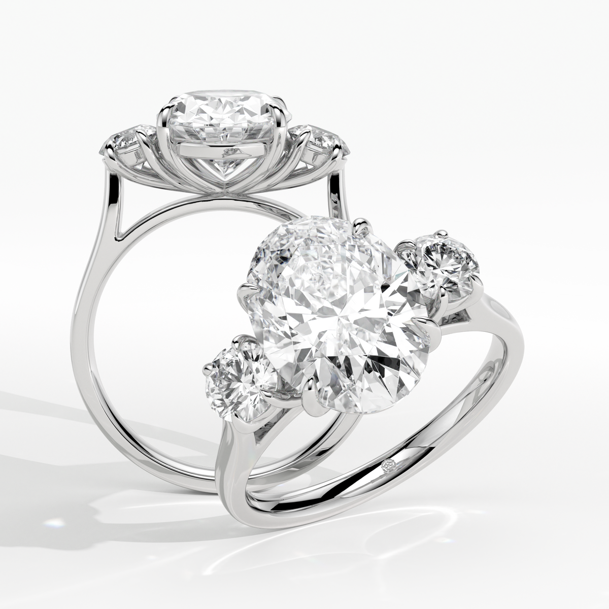 New-Solace Oval 3ct PL