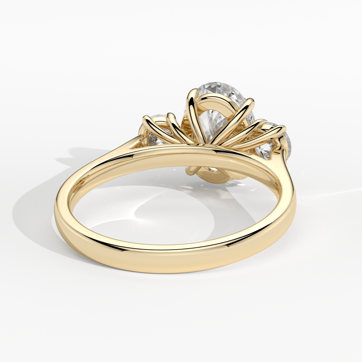 New-Solace Oval 2ct 18YG