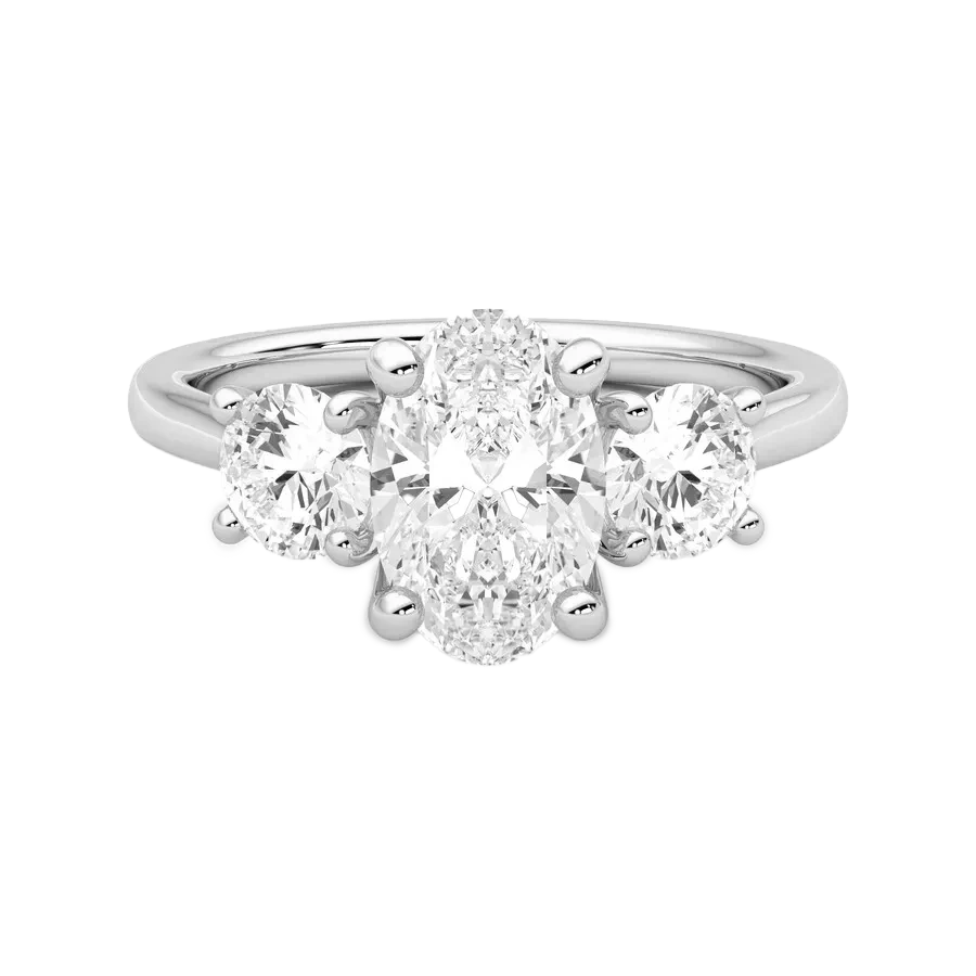 Solace Oval • Platinum