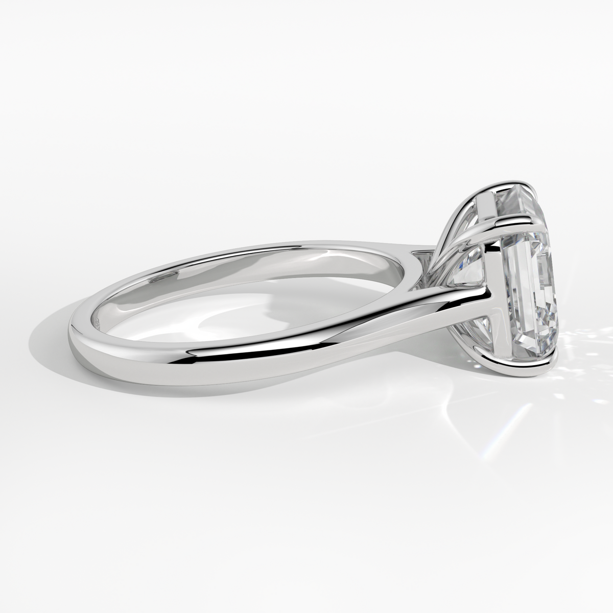 New-Adore Asscher 3ct PL