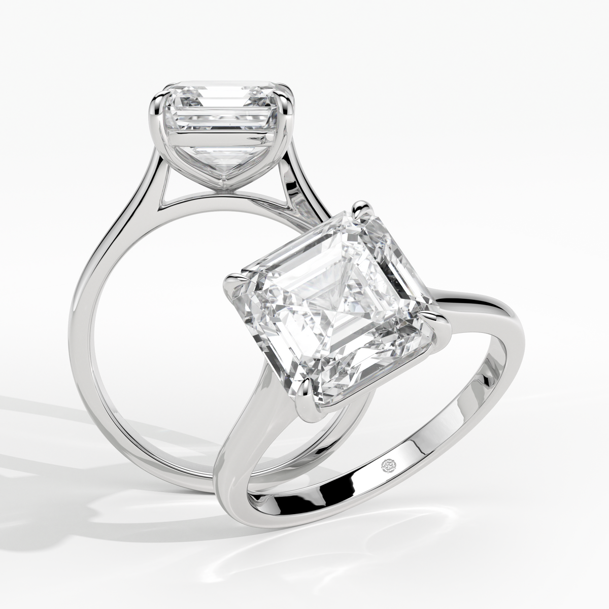 New-Adore Asscher 3ct PL