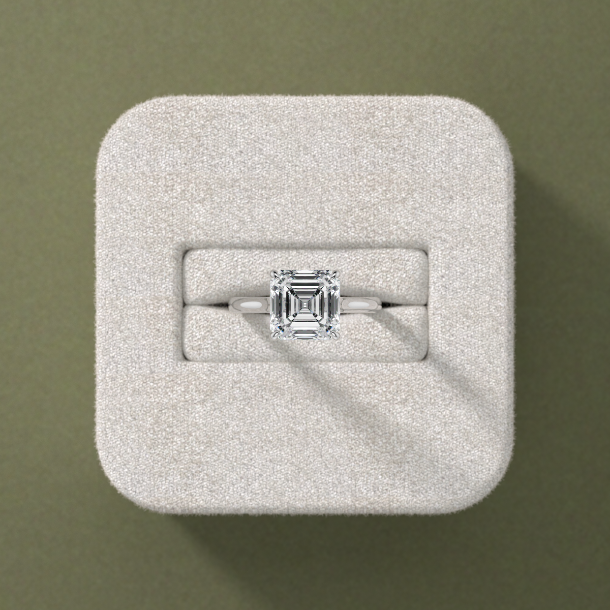 New-Adore Asscher 3ct PL