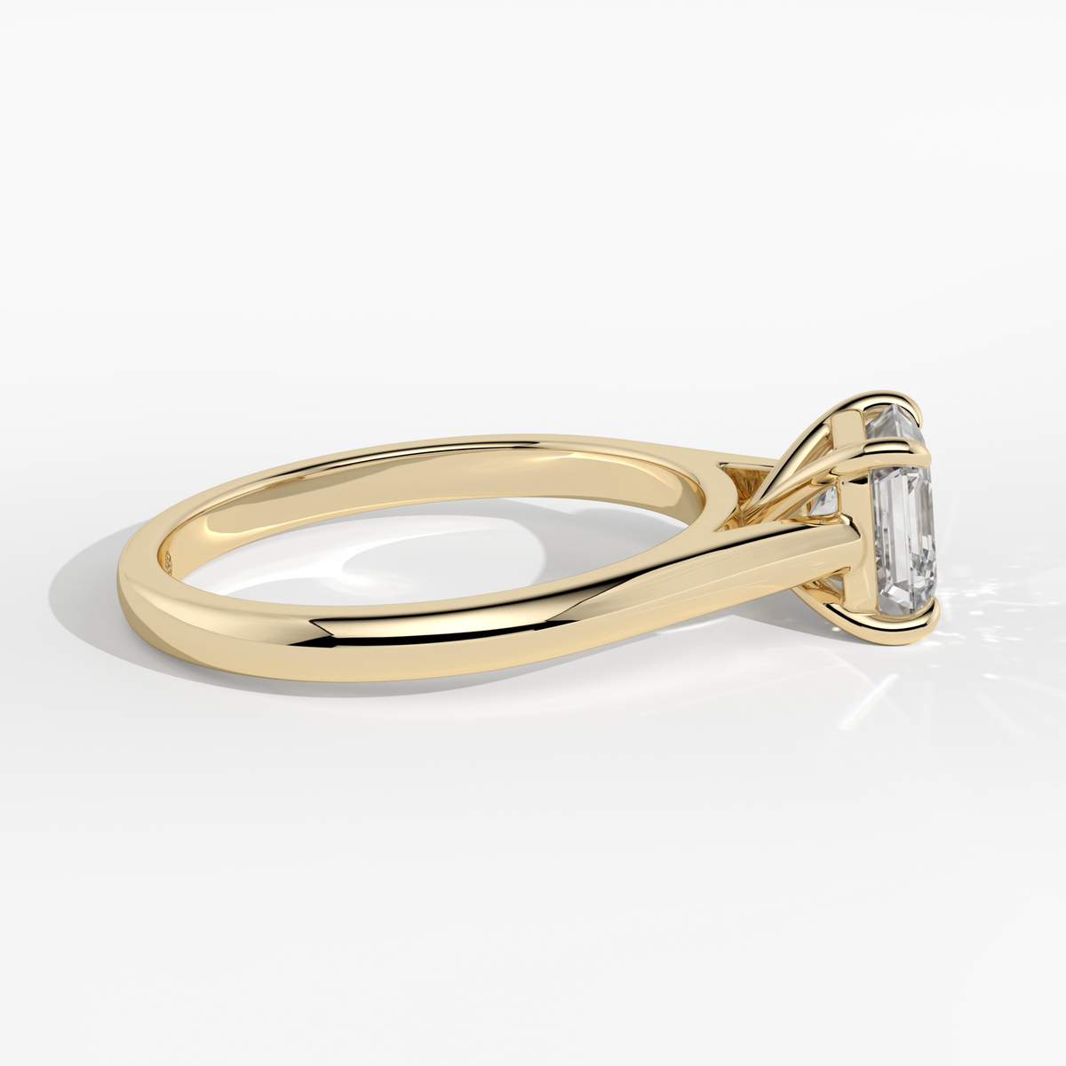 New-Adore Asscher 1ct YG