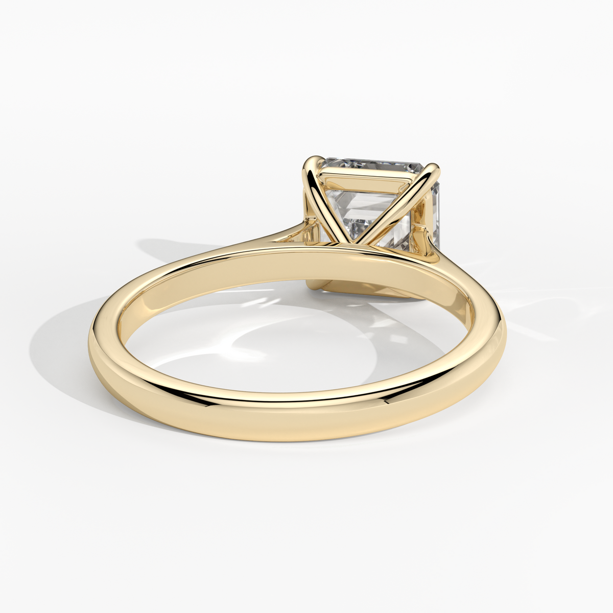 New-Adore Asscher 2ct YG