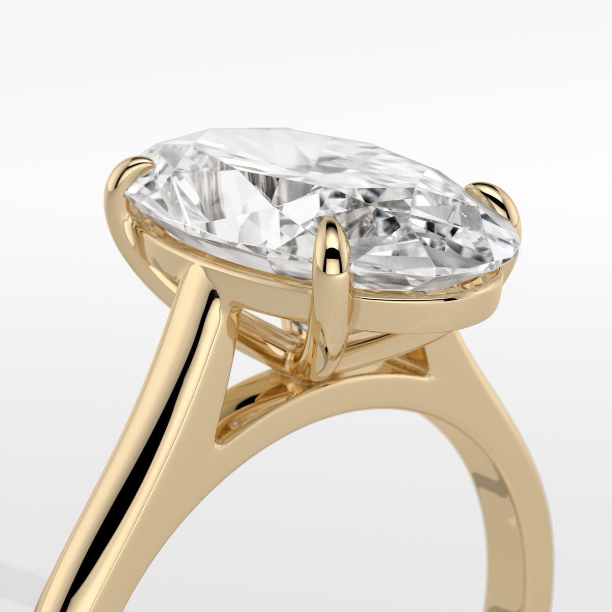 New-Adore Moval 3ct 18YG