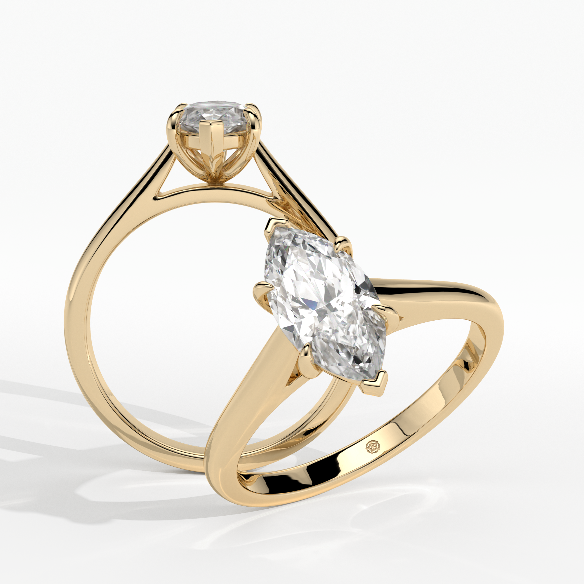 New-Adore Marquise 1ct YG