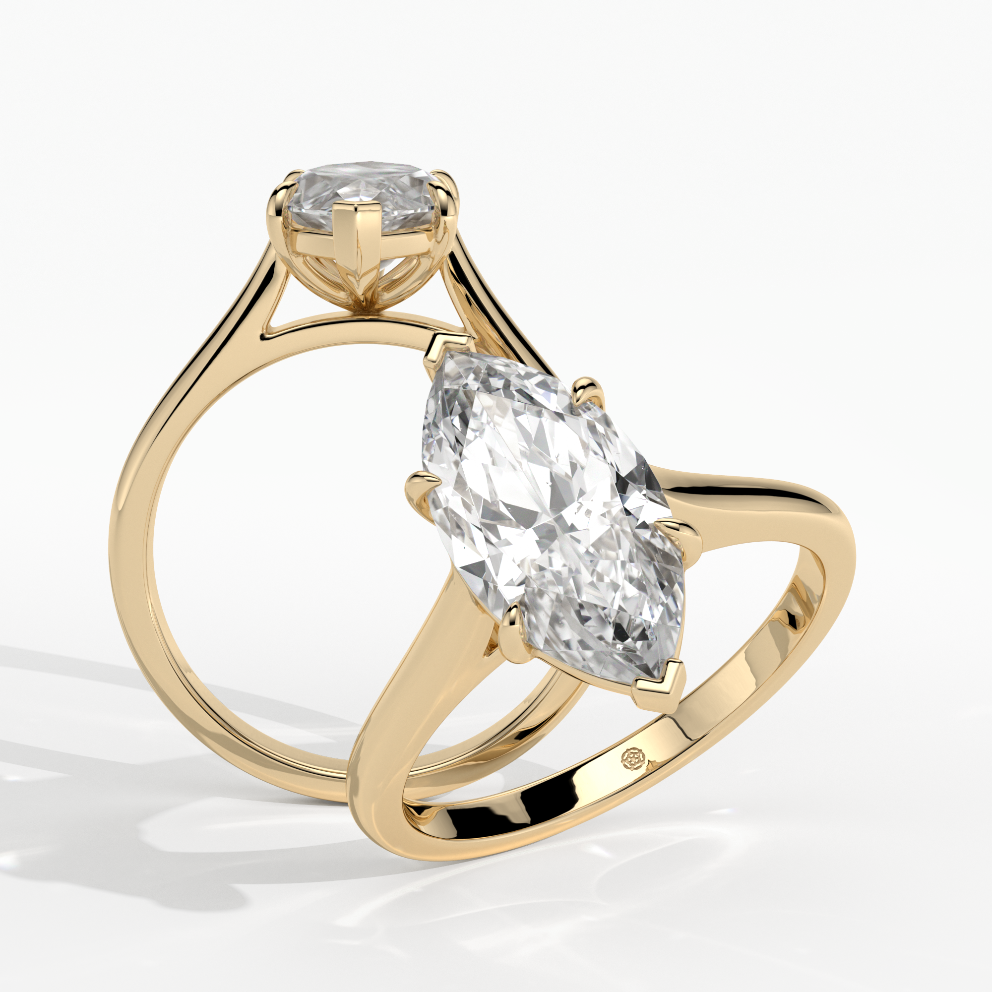 New-Adore Marquise 2ct YG