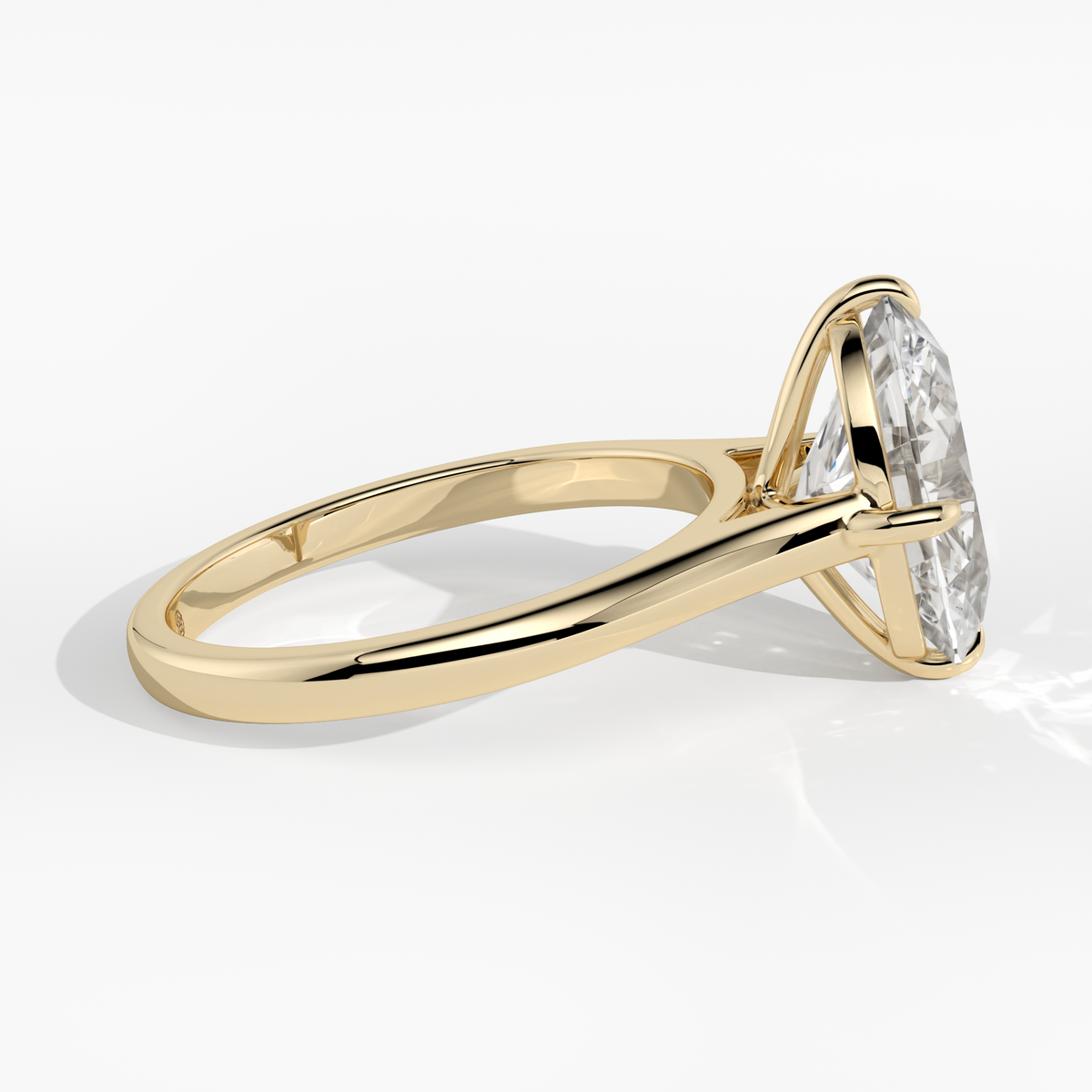 New-Adore Oval 3ct 18YG Compass