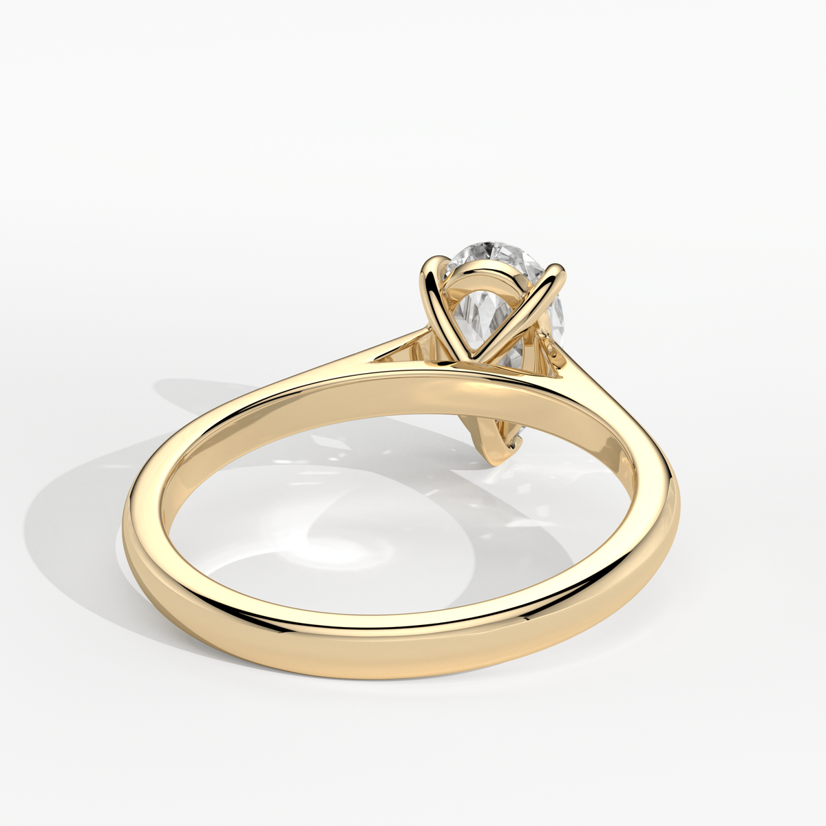 New-Adore Pear 1ct 18YG