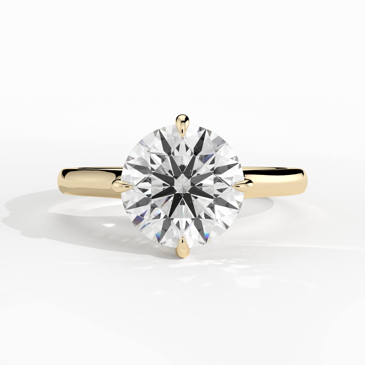 New-Adore Round 2ct 18YG Compass