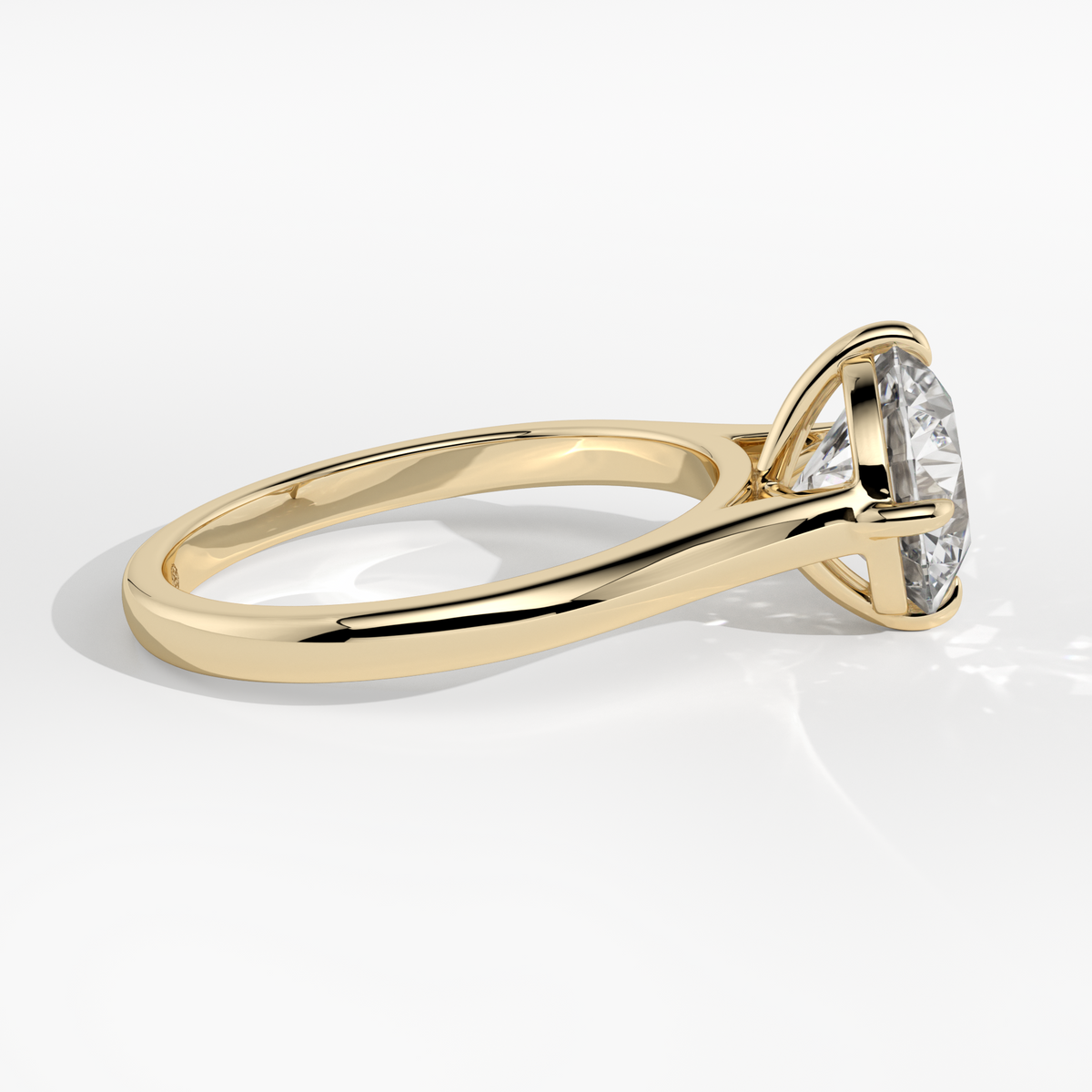 New-Adore Round 2ct 18YG Compass