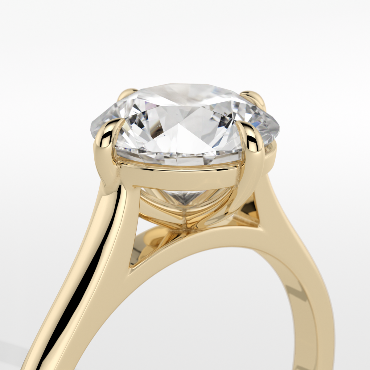 New-Adore Round 2ct 18YG Compass