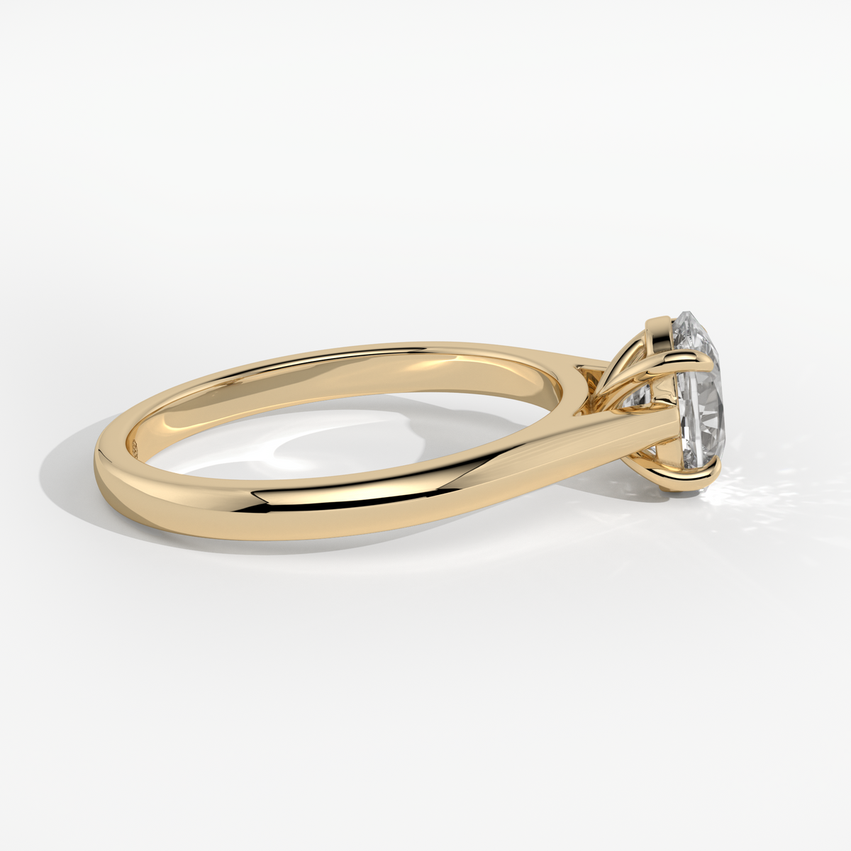 New-Adore Cushion 1ct 18YG
