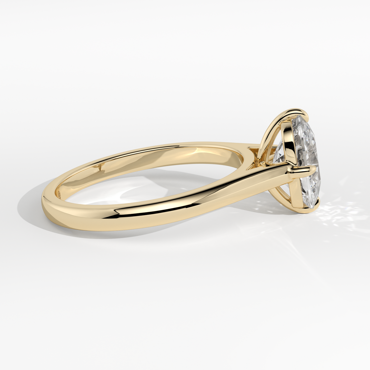 New-Adore Cushion 2ct 18YG Compass