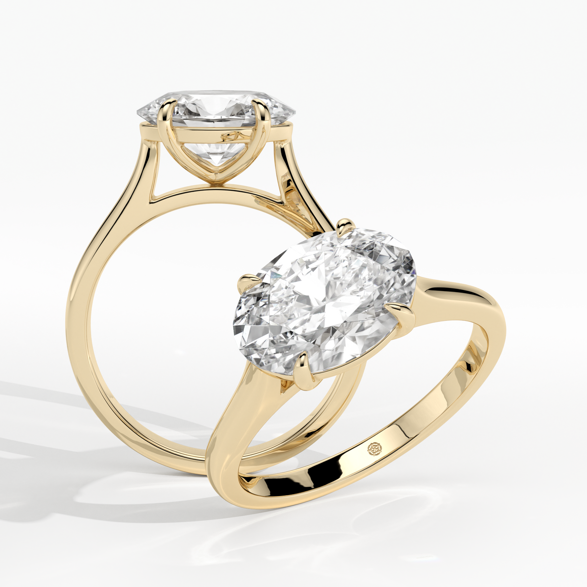 New-Adore Oval 2ct 18YG Landscape
