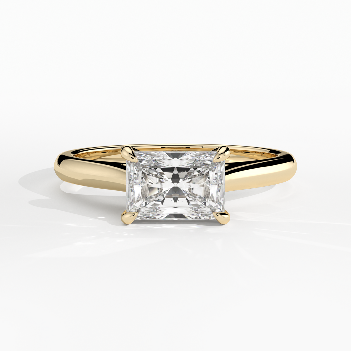 New-Adore Radiant 1ct 18YG Landscape