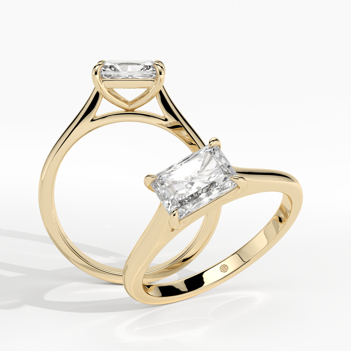 New-Adore Radiant 1ct 18YG Landscape