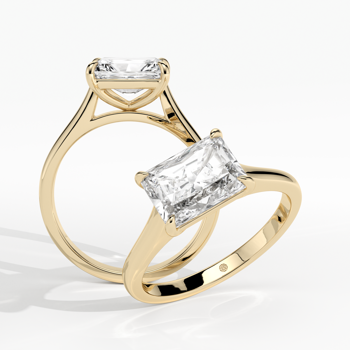 New-Adore Radiant 2ct 18YG Landscape