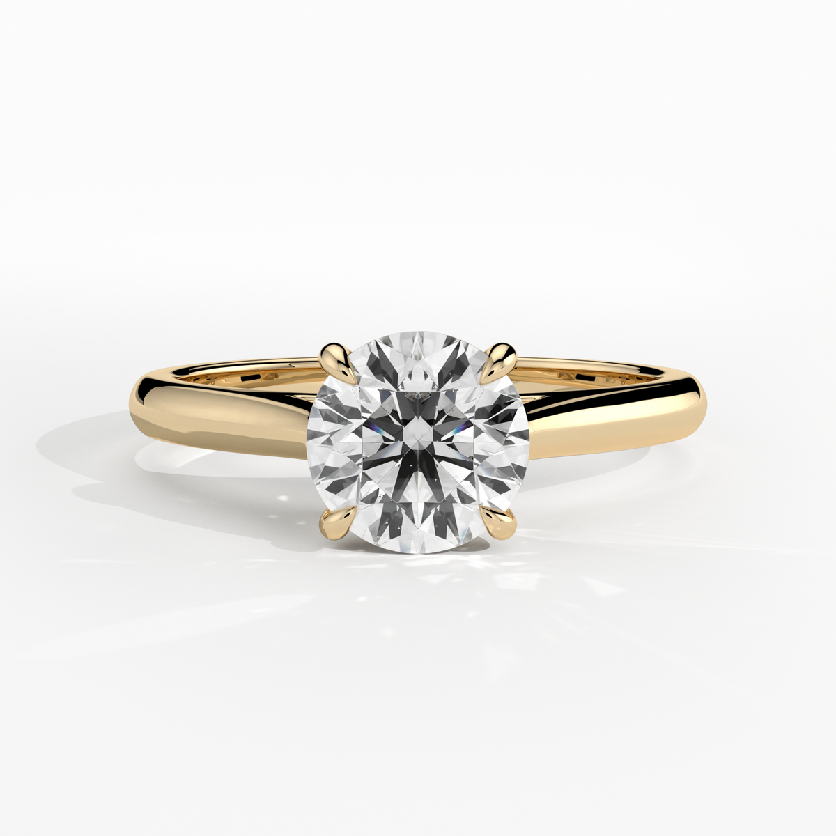 New-Adore Round 1ct 18YG