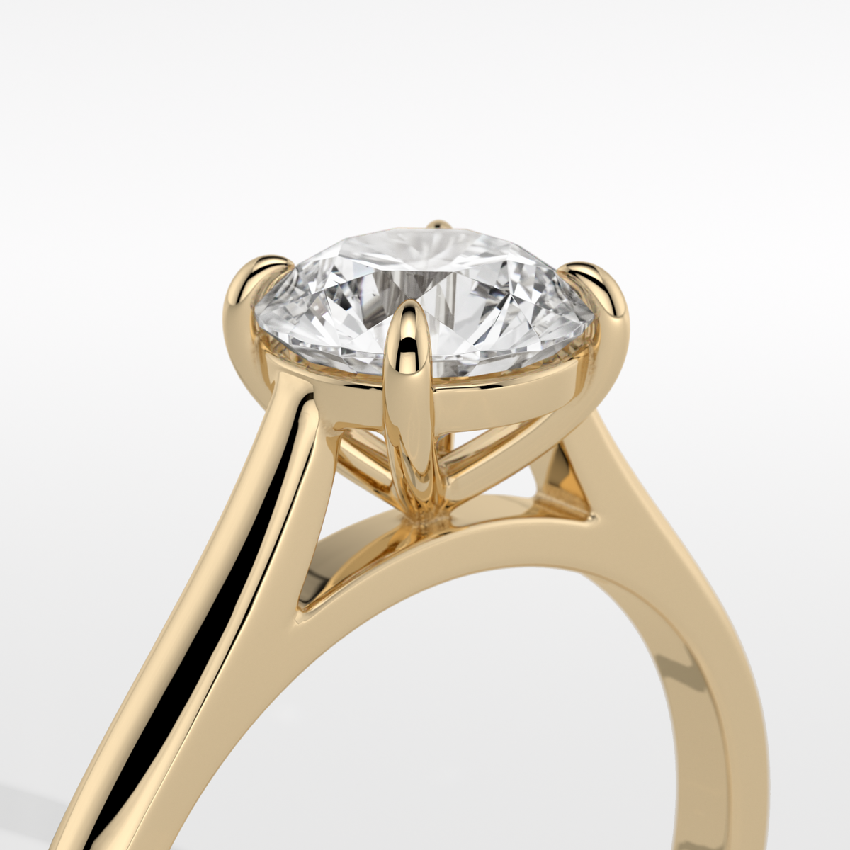 New-Adore Round 1ct 18YG