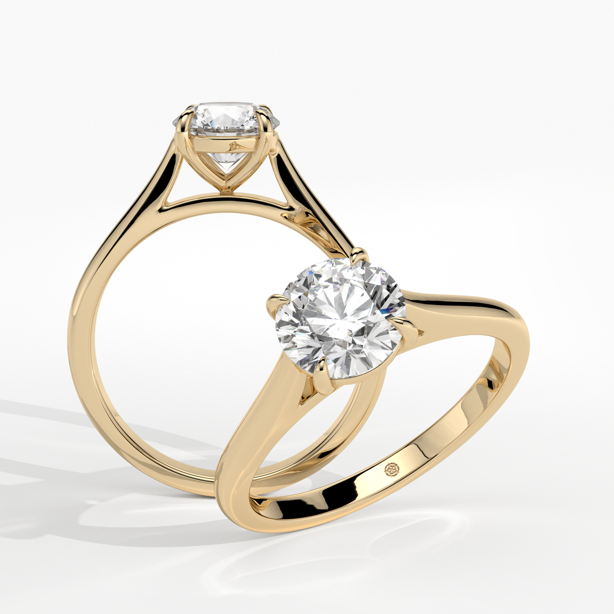 New-Adore Round 1ct 18YG
