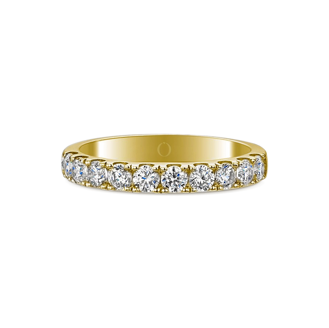 0.75ct Precision Half Set Diamond Ring